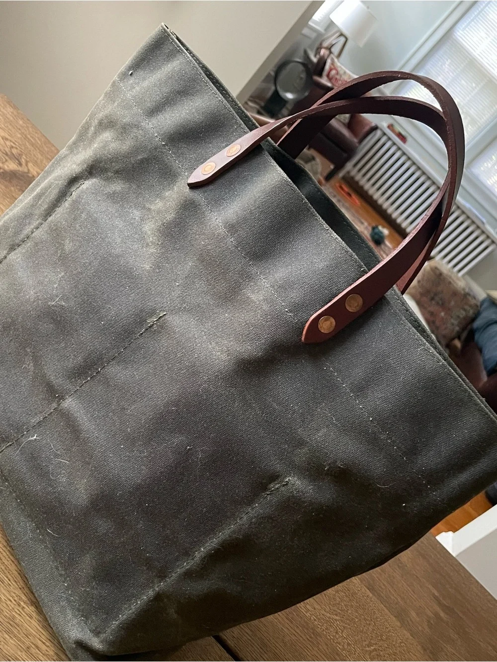 Hardmill Waxed Tote